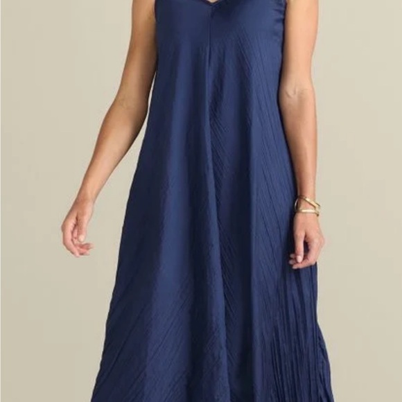 Soft Surroundings Elegant Blue Maxi Dress - Picture 3 of 5